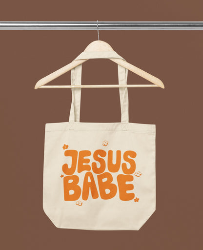 Jesus Babe Tote Bag