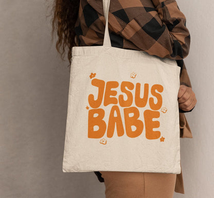 Jesus Babe Tote Bag